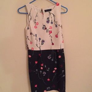 Ivanka Trump designer flower patterned dress